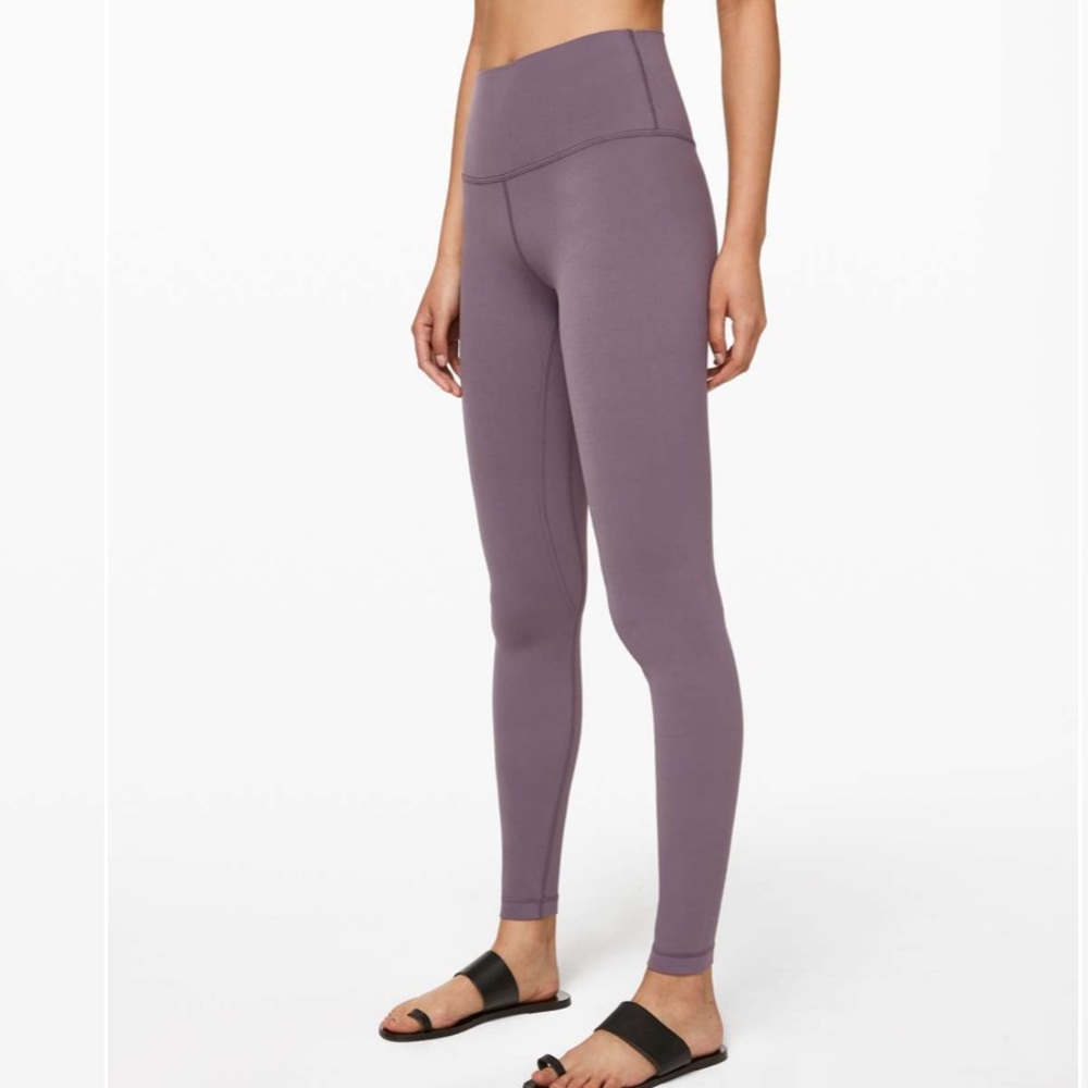 Lululemon Align 25” pant size 4 Graphite Purple